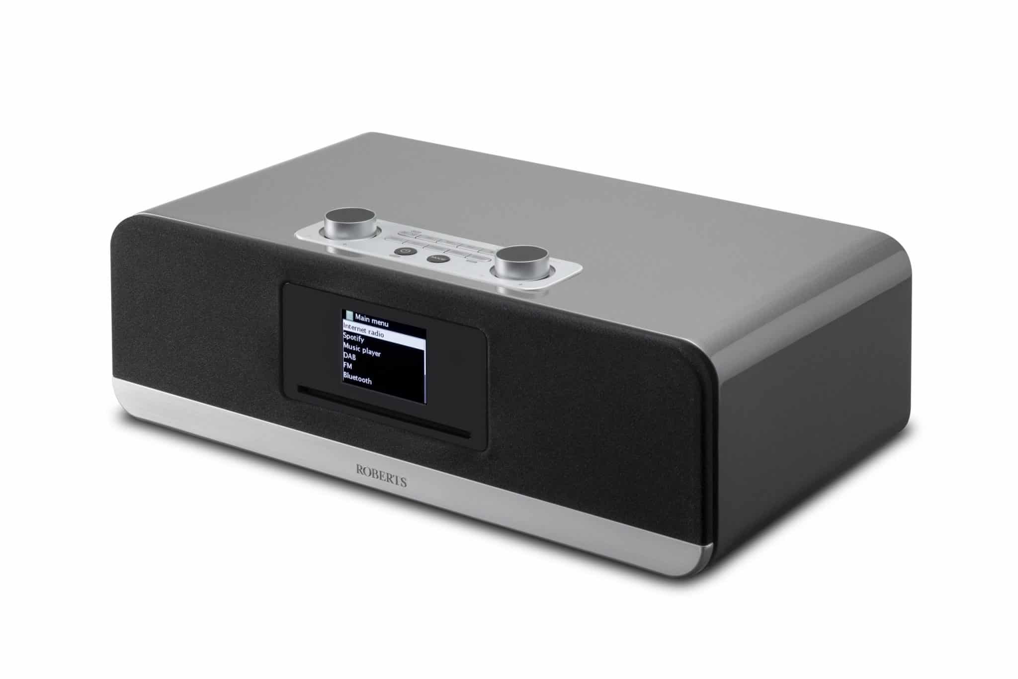 Roberts Stream 67 Hochglanz Silber AUDIO VERTRIEB at